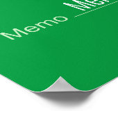 空白のSweepstakes、Awards、Charityのチェック ポスター (角)