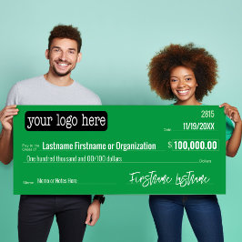 空白のSweepstakes、Awards、Charityのチェック ポスター