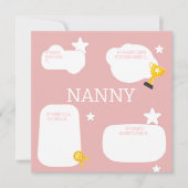 空白を埋めて ナニーの母の日 シーズンカード (正面)