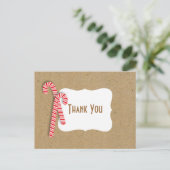 空白を埋めるホリデーキッズ感謝ポストカード ポストカード (スタンド正面)