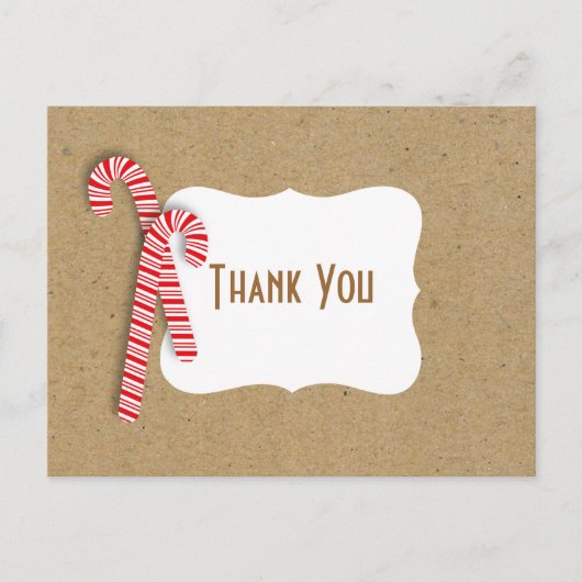 空白を埋めるホリデーキッズ感謝ポストカード ポストカード (正面)