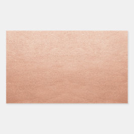 空白テンプレート 銅色 偽箔 あらゆるテキストまたはロゴ 長方形シール