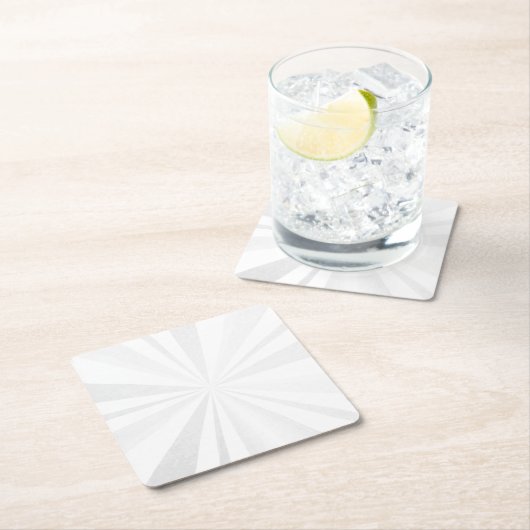 空白 - あなただけのオリジナルを作成 スクエアペーパーコースター (インサイチュ)