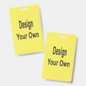 空白 バッジ (正面＆裏面)