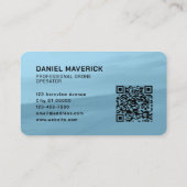 空空ブルートーンドローンのロゴ 名刺 (裏面)