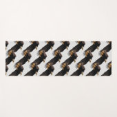 空素晴らしに向かうハゲのワシ ヨガマット (正面(横))