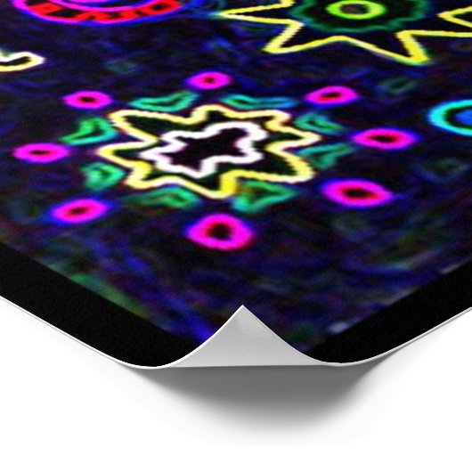 空素晴らしの星 ポスター (角)