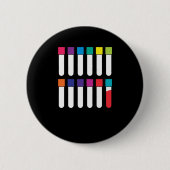 空胞性血液静脈切開術フロボトミストギフト 缶バッジ (正面)