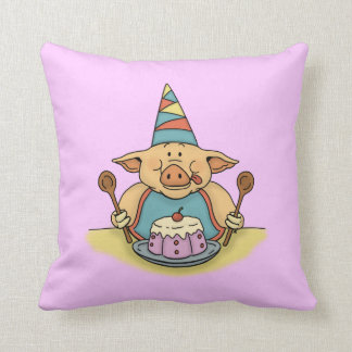 空腹で豚のようでおもしろいな枕 クッション