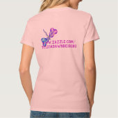 空腹なきのこのロイヤリティのワイシャツ Tシャツ (裏面)