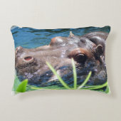 空腹なカバ アクセントクッション (正面)