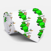 空腹なカバ ネクタイ (ロール)