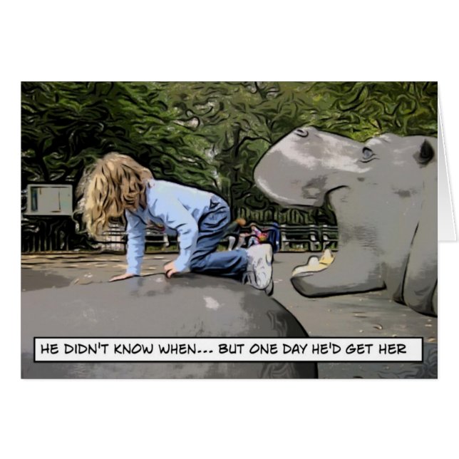 空腹なカバ- 1日 (正面横)