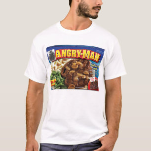 空腹な人の怒っている人 Tシャツ