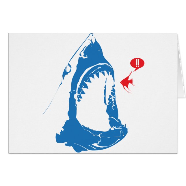 空腹な鮫 (正面横)