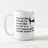 空腹のおもしろマグカップのゲーム コーヒーマグカップ (左)