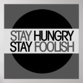 空腹のままである ポスター (正面)