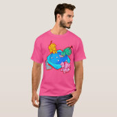 空腹のカバ Tシャツ (正面フル)