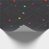 空腹のキャラクター モンスター アーケード ゲーム 80年代 ラッピングペーパー (角)