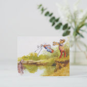 空腹のヒッポ ポストカード (スタンド正面)