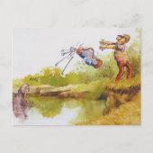 空腹のヒッポ ポストカード (正面)