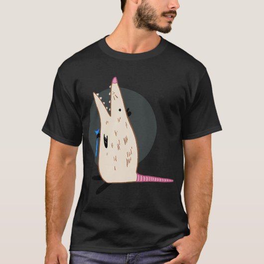 空腹のポッサム Tシャツ (正面)