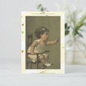 空腹の幼児 サンキューカード (スタンド正面)