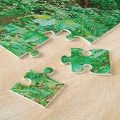 空腹の石の州立公園イリノイの滝 ジグソーパズル (側面)