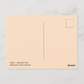 空腹マウスのポストクロッシング葉書 ポストカード (裏面)