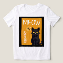 空腹ミャオ - 生まれつきの食欲 トライブレンドTシャツ