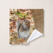 空腹リス バスタオルセット (ウォッシュタオル)