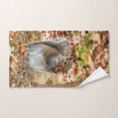 空腹リス バスタオルセット (ハンドタオル)