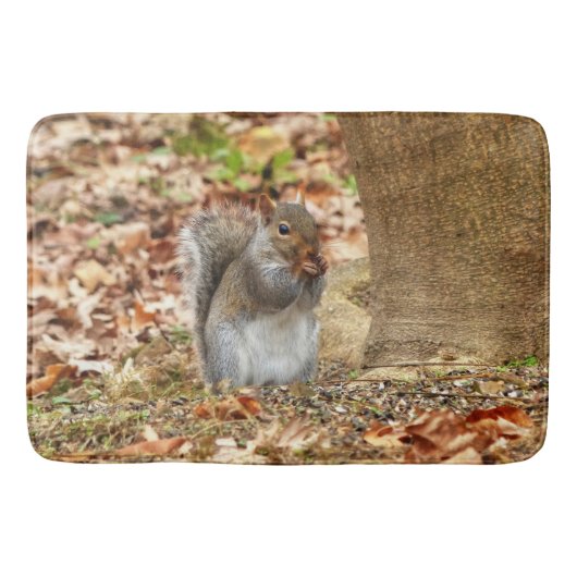 空腹リス バスマット (正面)