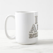 "空腹起業家"かわいいデザイン。買今 コーヒーマグカップ (左)