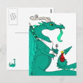 空腹龍 ポストカード (正面/裏面)