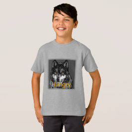 空腹 - キッズ向けTシャツ ベーシック Tシャツ