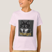 空腹 - キッズTシャツ Tシャツ (正面)