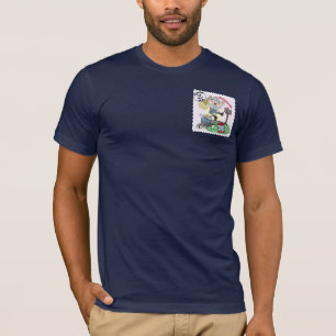 "空腹" Frederick、MDを押して下さい Tシャツ