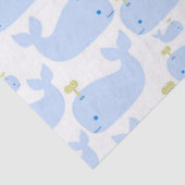 空色のクジラの幼児ギフトのシャワー 薄葉紙 (詳細)