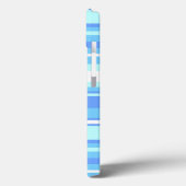 空色のストライプ ケース・メイト iPhoneケース Case-Mate iPhoneケース (裏面 / 左)