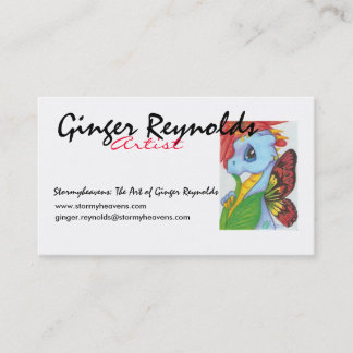 空色のトンボの名刺 名刺