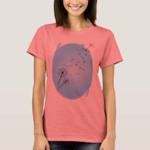 空色のワイシャツのタンポポ Tシャツ