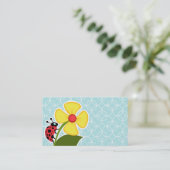 空色の円; てんとう虫 名刺 (スタンド正面)