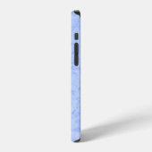 空色の大理石模様 iPhoneケース (左側面)
