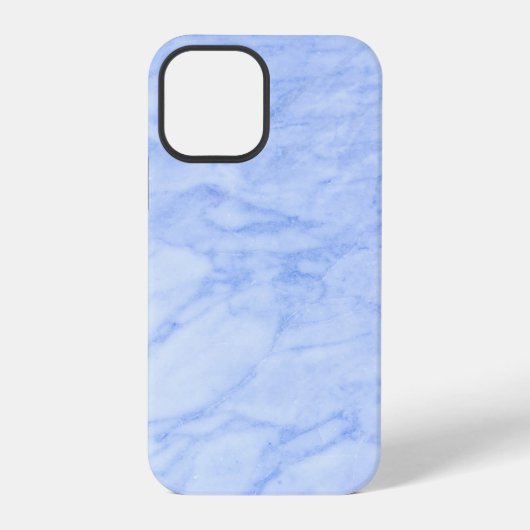 空色の大理石模様 iPhoneケース (裏面)