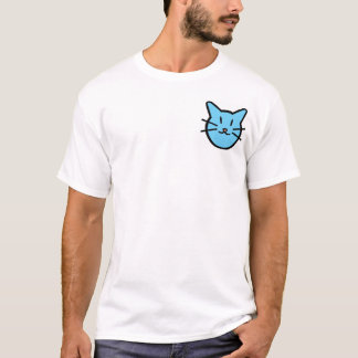 空色猫のTシャツ Tシャツ