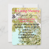 空葬の招待状 招待状 (正面)