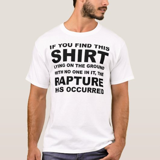 空虚なラプチャー 笑えるTシャツ Tシャツ (正面)