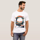 空虚円 Tシャツ (正面フル)