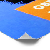 空襲時の注意 ポスター (角)